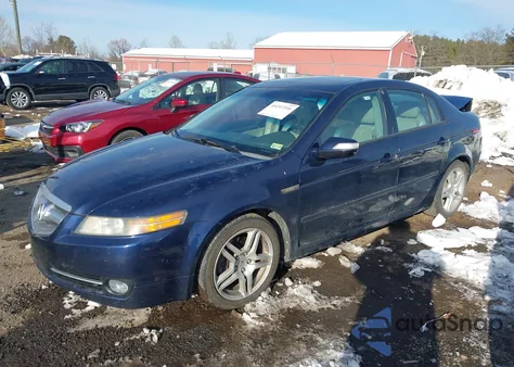 2008 Acura Tl 3.2 из США, поврежденный, VIN 19UUA66298A015789
